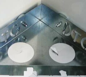 Supporto magnetico angolare universale per pistole di verniciatura Corner3