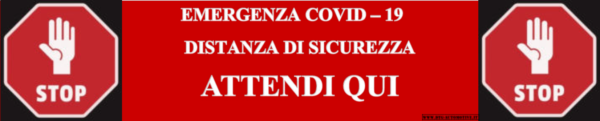 Kit adesivi emergenza “Covid-19”
