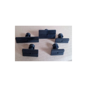 Kit inserti a ventosa rettangolari con stampo a spina di pesce (5pz)