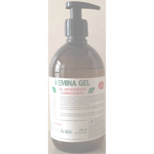 Kemina gel detergente igienizzante mani e superfici dure