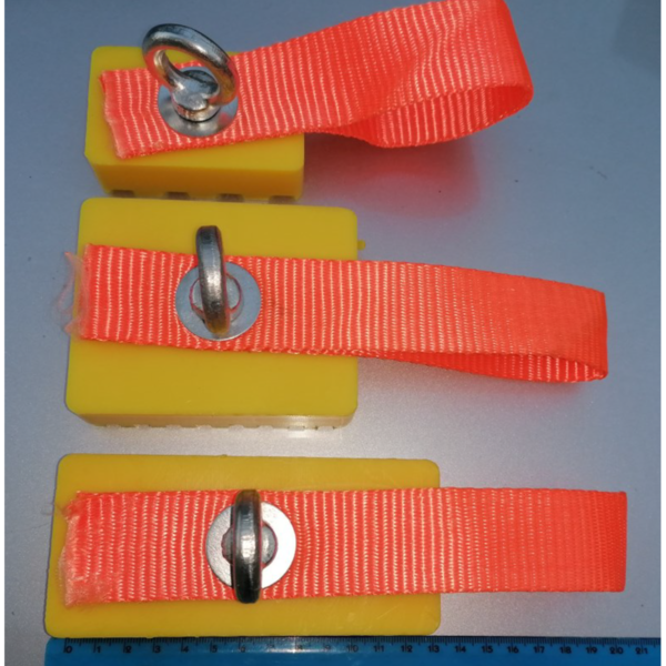Kit 3 inserti da tiro con anelli e cinghia - immagine 4